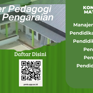 Program Magister Pedagogi Resmi Buka Penerimaan Mahasiswa Baru Semester Ganjil Tahun Akademik 2026